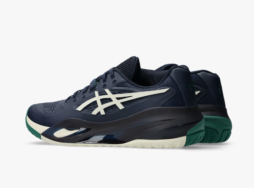 נעלי טניס גברים  ASICS GEL-RESOLUTION X MIDNIGHT/CREAM