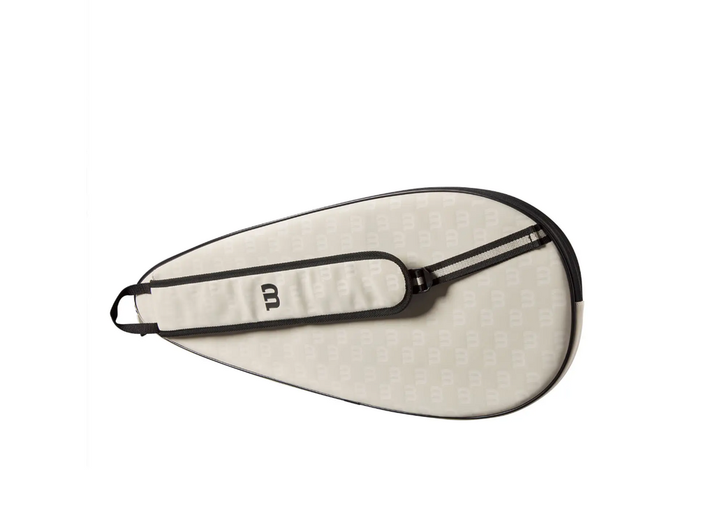 כיסוי מחבט טניס פרימיום WILSON PREMIUM TENNIS CASE WHITE