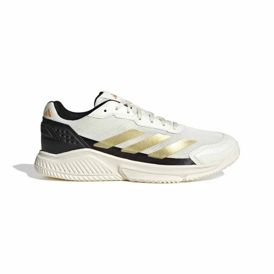 נעלי פאדל גברים Adidas Courtquick Padel Shoes - Gold Met.